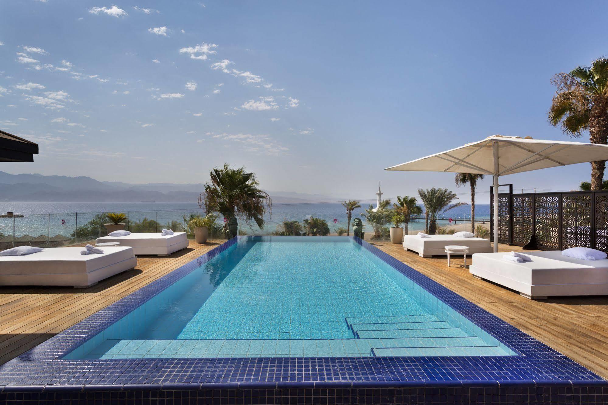 Orchid Eilat Hotel Exterior foto Infinity pool at the Dead Sea